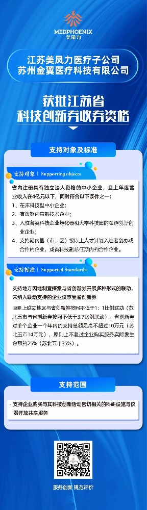 重磅消息！美鳳力喜獲江蘇省創新券收券資格，創新引擎助力企業騰飛！